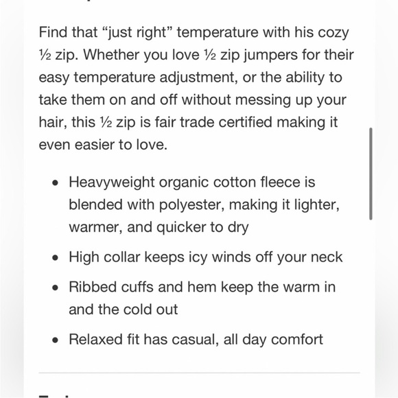 MEC Half Zip Sweater 🏔️ - Picture 3 of 9